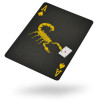 Игральные карты BICYCLE BLACK SCORPION DECK
