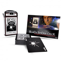 Игральные карты BICYCLE BLACK SPIDER DECK