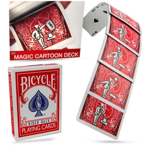 BICYCLE ORIGINAL MAGIC CARTOON DECK
