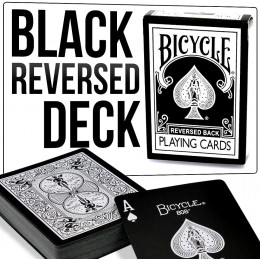 BICYCLE REVERSED BACK BLACK