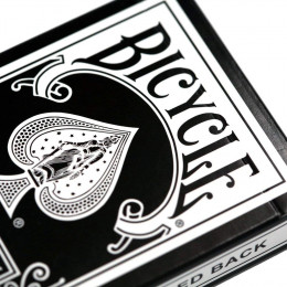 BICYCLE REVERSED BACK BLACK
