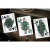 Игральные карты 666 GREEN (EMERALD HELLFIRE)