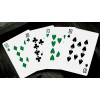 Игральные карты 666 GREEN (EMERALD HELLFIRE)