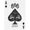 Игральные карты 666 SILVER (DARK RESERVE)