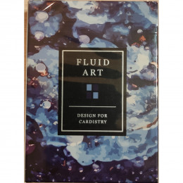 FLUID ART CARDISTRY BLUE