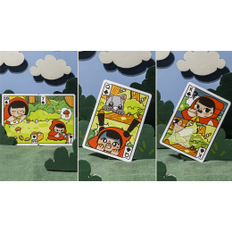 Игральные карты Bicycle Paper Royals Red Riding Hood Playing Cards by RunIt Decks под заказ из США