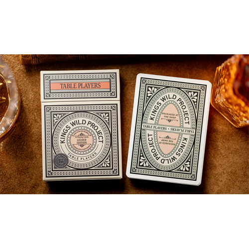 Игральные карты Gilded No.13 Table Players Vol.40 Playing Cards by Kings Wild Project под заказ из США