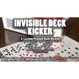 Invisible Deck Kicker (Gimmicks and Online Instructions) by David Penn  под заказ из США