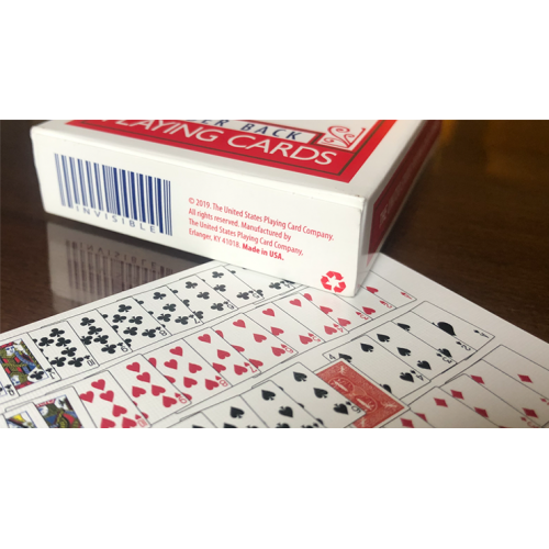Игральные карты Invisible Deck Kicker (Gimmicks and Online Instructions) by David Penn  под заказ из США