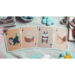 Naughty Dog Playing Cards by 808 Magic and Bacon Playing Card под заказ из США