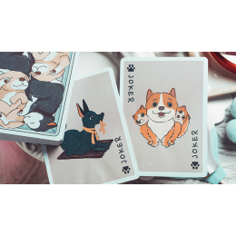 Naughty Dog Playing Cards by 808 Magic and Bacon Playing Card под заказ из США