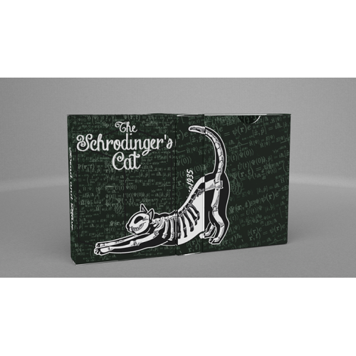 Игральные карты Schrodingers Cat: Alive Green Edition Playing Cards под заказ из США
