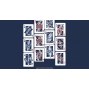 Игральные карты Warriors Of Three Kingdoms (Blue) Playing Cards by YOKAGAME под заказ из США
