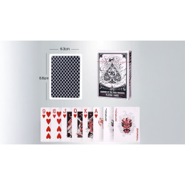 Игральные карты Warriors Of Three Kingdoms (Blue) Playing Cards by YOKAGAME под заказ из США