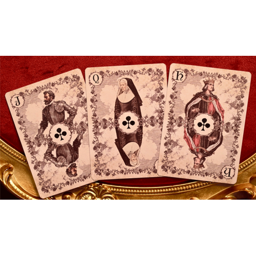 Игральные карты Wars of the Roses (2nd Edition Red Tuck- Gilded ) Playing Cards под заказ из США
