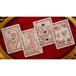 Игральные карты Wars of the Roses (2nd Edition Red Tuck- Gilded ) Playing Cards под заказ из США