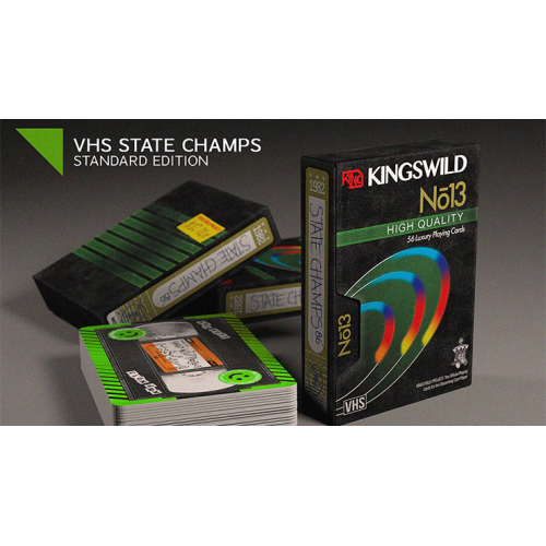Игральные карты 1982 VHS-State Champs Playing Cards by Kings Wild Project под заказ из США