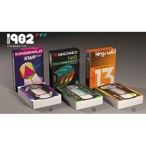 Игральные карты 1982 VHS-State Champs Playing Cards by Kings Wild Project под заказ из США