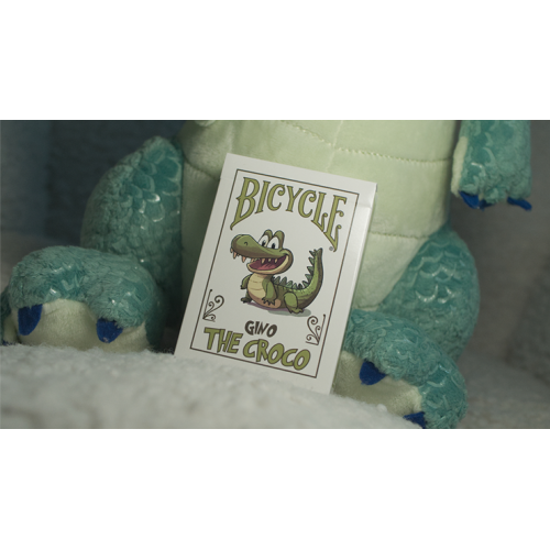 Игральные карты Bicycle Gino the Croco Playing Cards под заказ из США