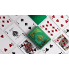 Игральные карты Bicycle Metalluxe Green Playing Cards by US Playing Card Co. под заказ из США