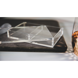 Игральные карты Crystal Playing Card Display 2 Deck Case by TCC  под заказ из США
