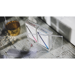 Игральные карты Crystal Playing Card Display 2 Deck Case by TCC  под заказ из США