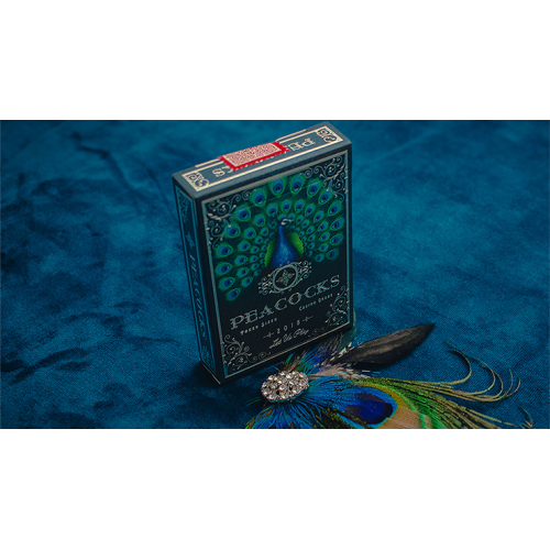 Игральные карты Limited Edition Peacocks Playing Cards by Rocsana Thompson под заказ из США