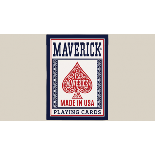 Игральные карты Maverick Made in the USA (Blue) Playing Cards под заказ из США