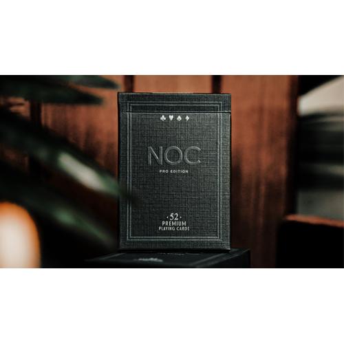 Игральные карты NOC Pro 2021 (Jet Black) Playing Cards под заказ из США