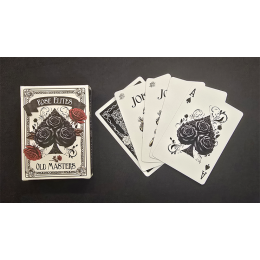 Игральные карты Rose Elites - Old Masters (Black) Marked Deck Playing Cards под заказ из США
