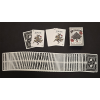 Игральные карты Rose Elites - Old Masters (Black) Marked Deck Playing Cards под заказ из США