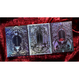 Trinity of Night - Vampire HOLO Playing Cards by Evokad под заказ из США
