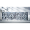 Игральные карты Alabaster Michelangelo Luxury Playing Cards by TCC Fashion под заказ из США