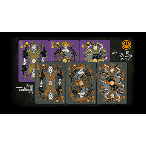 Игральные карты Bicycle Bull Demon King (Demolition Grey) Playing Cards под заказ из США