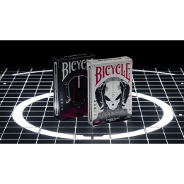 Игральные карты Bicycle Machine56 R-TYPE/2 Black Playing Cards by RunIt Decks под заказ из США