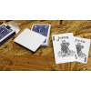 Игральные карты Bicycle Maiden Back (Blue) by US Playing Card Co под заказ из США