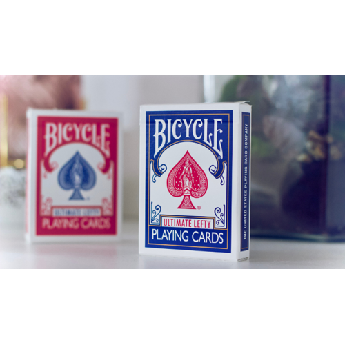 Игральные карты Bicycle Ultimate Lefty Deck Blue (Gimmicks and Online Instructions) под заказ из США