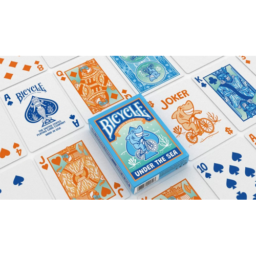 Игральные карты Bicycle Under the Sea Playing Cards by US Playing Card под заказ из США