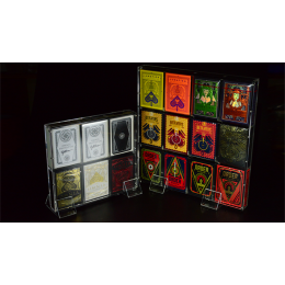 Игральные карты Carat XCS Case (2 Stands) - Single Card Display Stands под заказ из США