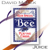 Игральные карты Marked Deck (Blue Bee Style, Juice) by David Malek  под заказ из США
