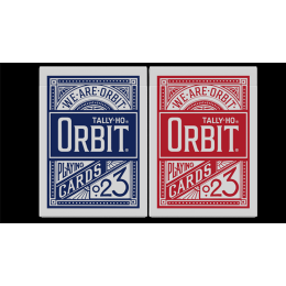 Игральные карты Orbit Tally Ho Circle Back (Red) Playing Cards под заказ из США