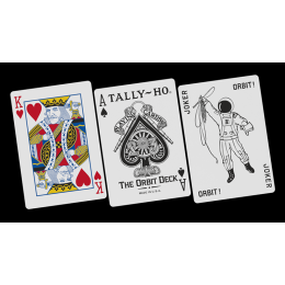 Игральные карты Orbit Tally Ho Circle Back (Red) Playing Cards под заказ из США
