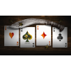 Игральные карты Secret Tale Ragnar MINI White Bee Playing Cards под заказ из США