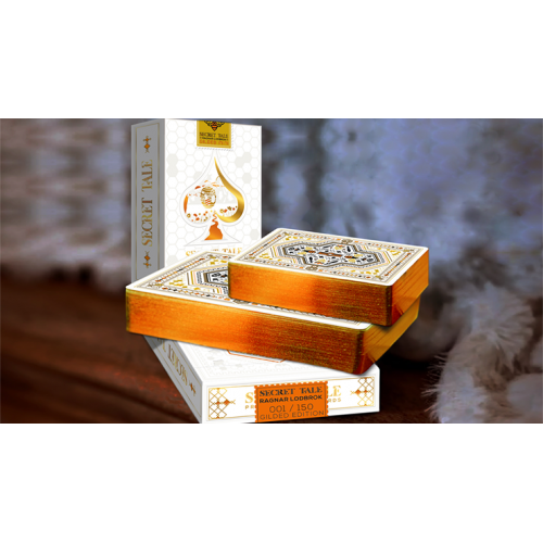 Игральные карты Secret Tale Ragnar MINI White Bee Playing Cards под заказ из США