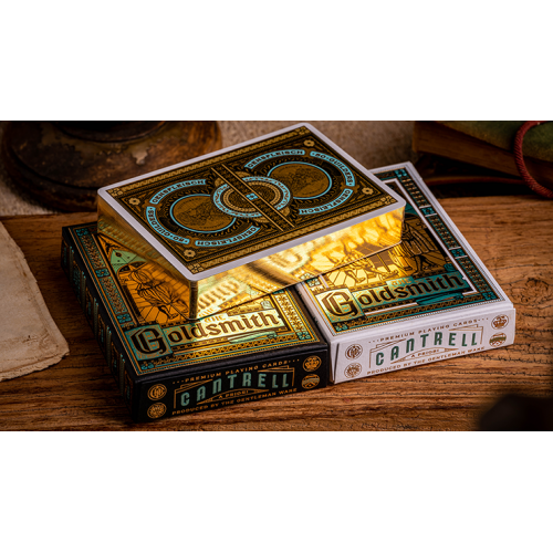 Игральные карты The Goldsmith 2-Deck Set by Kevin Cantrell под заказ из США