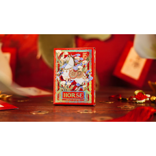 Year of the Horse (Red) Playing Cards by TCC Fashion под заказ из США
