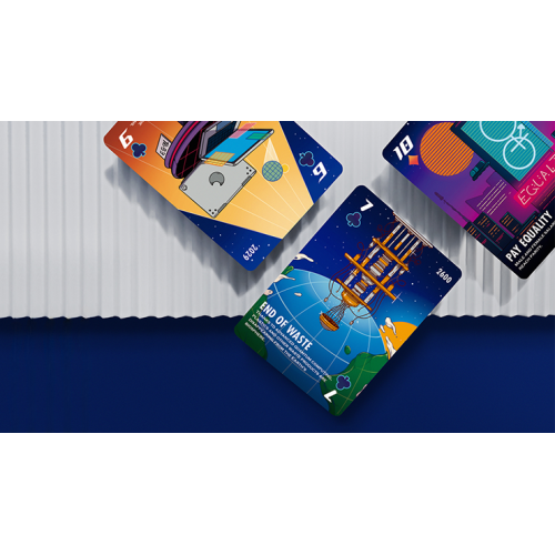 Игральные карты American Future Playing Cards под заказ из США