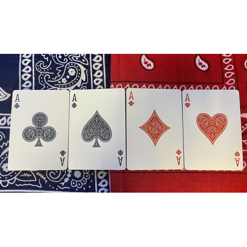 Игральные карты Bicycle Bandana (Red) Playing Cards под заказ из США