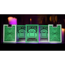 Игральные карты Bicycle Boo Back Playing Cards (Green) под заказ из США