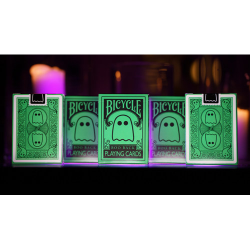 Игральные карты Bicycle Boo Back Playing Cards (Green) под заказ из США